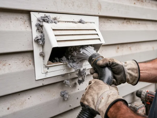 Professional dryer vent cleaning by New Milford Dryer Vent Cleaning in New Milford